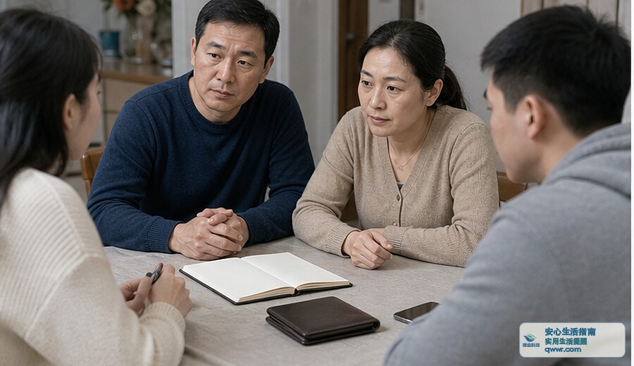 家里临时垫钱 先记清谁付谁还