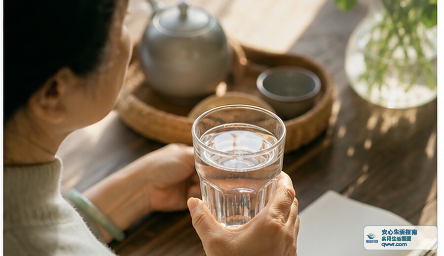 下午越忙越乱 先把水杯倒满