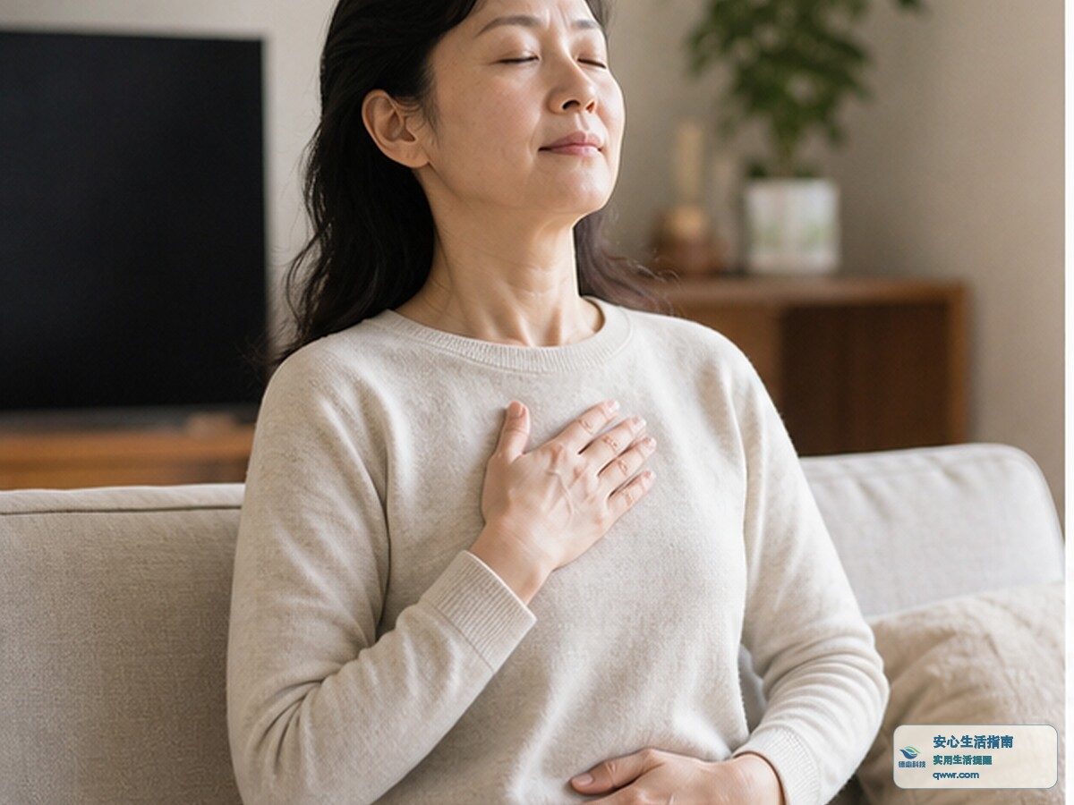 心里发紧时 先把肩膀放下来