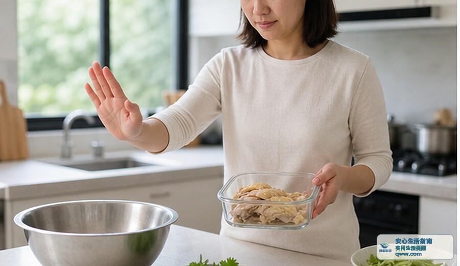 熟鸡肉发黏 先别再做凉拌