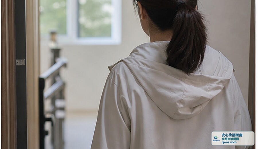 心里堵住时 先出门走到楼下