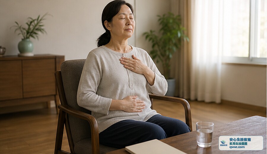 心烦坐不住时 先把呼吸慢下来