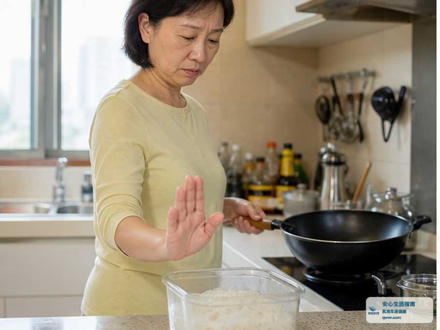 剩米粉有酸味 先别再炒着吃
