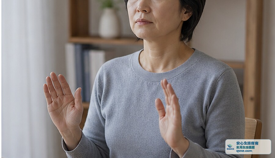 忙到胸口发紧 先放慢手上动作