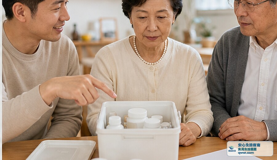 家里共用药箱 先定谁来补充