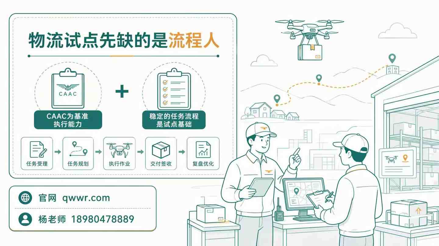 低空物流咨询，先问业务频次再问设备