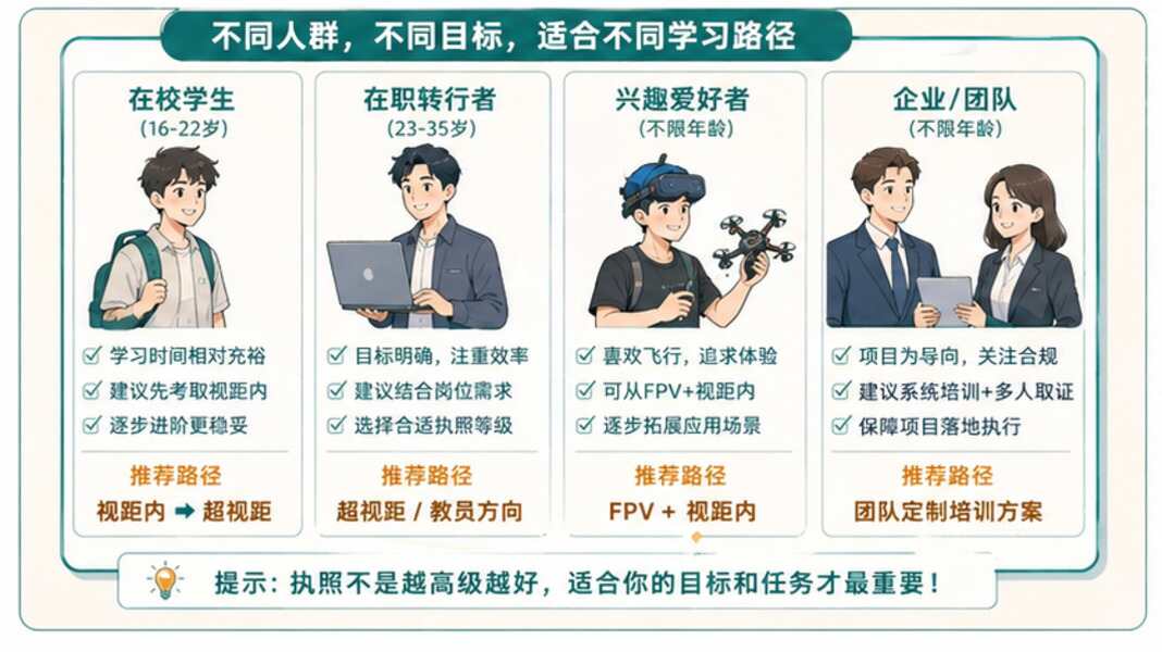 无人机执照报名条件，年龄学历怎么影响选择