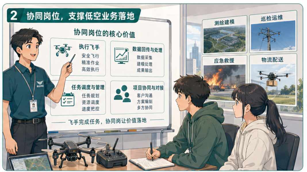 低空就业，企业更缺飞手还是协同岗