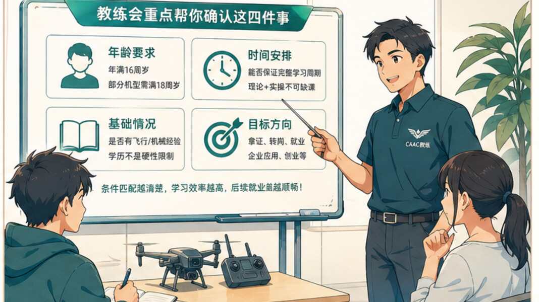 成都CAAC培训，零基础先问哪些条件