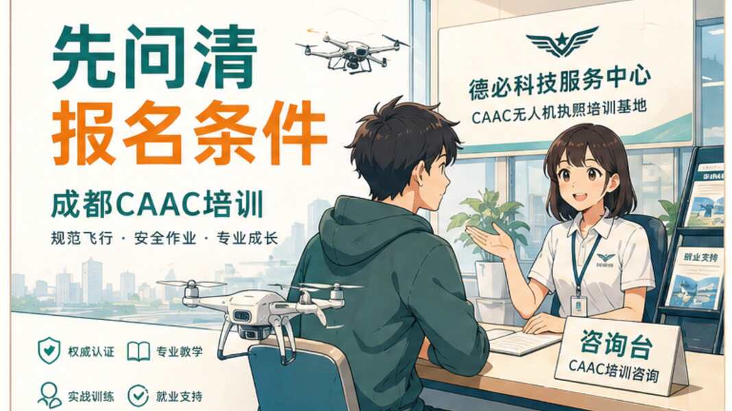 成都CAAC培训，零基础先问哪些条件