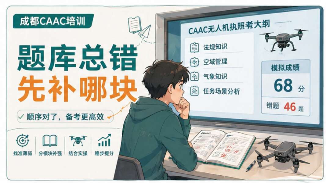 成都CAAC培训，题库总错先补哪一块