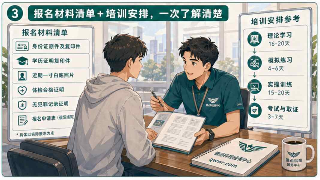 成都CAAC培训，报名材料先准备哪些