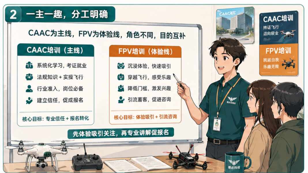 CAAC培训和FPV培训，企业开放日怎么搭配