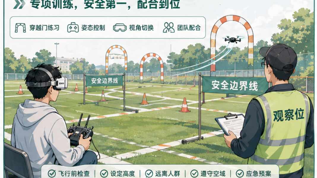 FPV培训适合哪些人，先看目标不是看热度