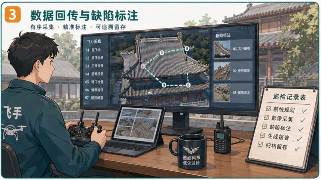 古建巡检，先定低干扰方案