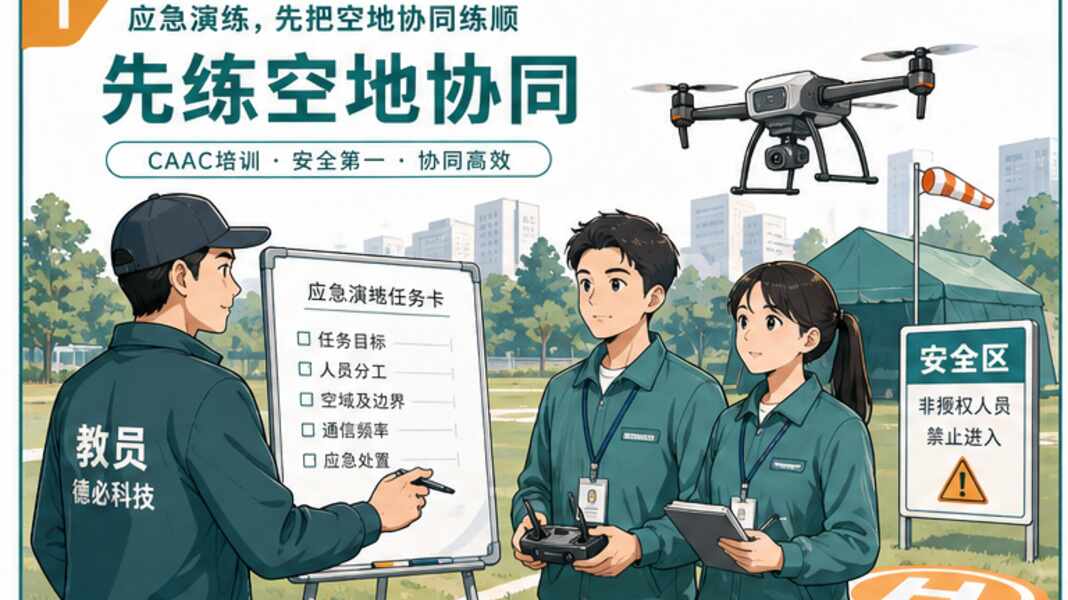 应急演练，先把空地协同练顺