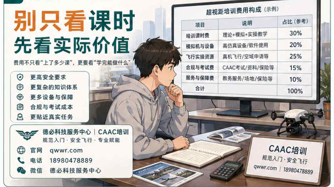 超视距驾驶员培训费用高在哪，先别只看课时