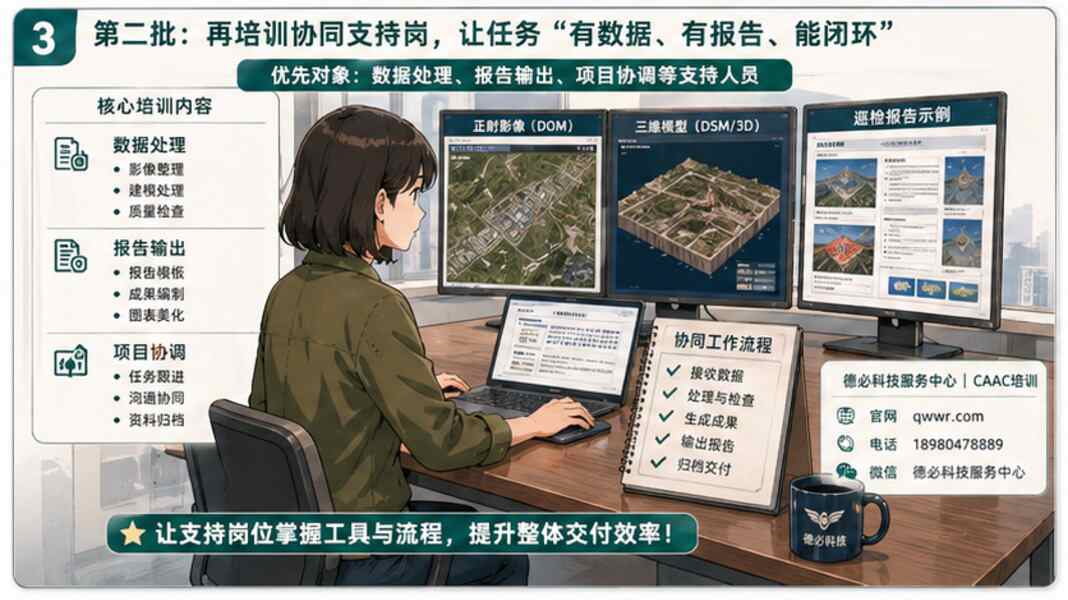 无人机企业内训先培训谁，别让所有人一起学