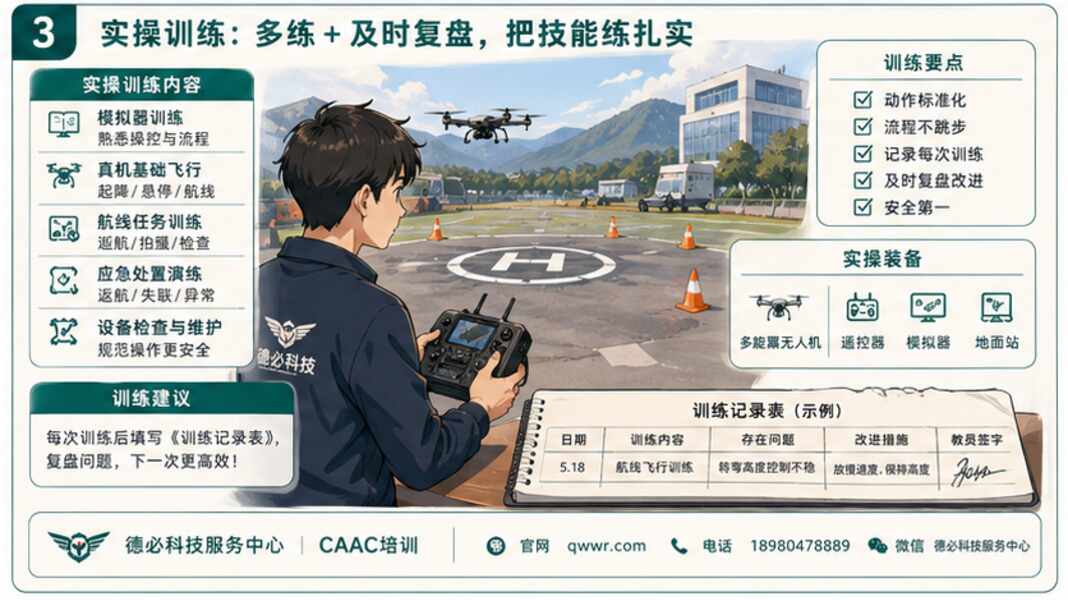 成都CAAC培训报名后，题库和实操怎么一起排