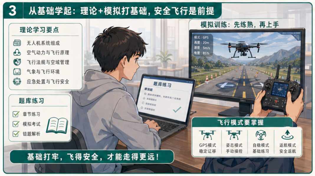 零基础学无人机，先别急着问飞多久