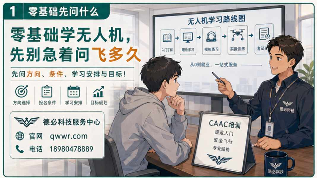 零基础学无人机，先别急着问飞多久