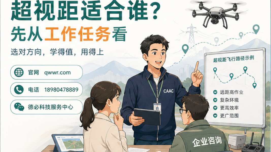 超视距驾驶员培训适合谁，先从工作任务看