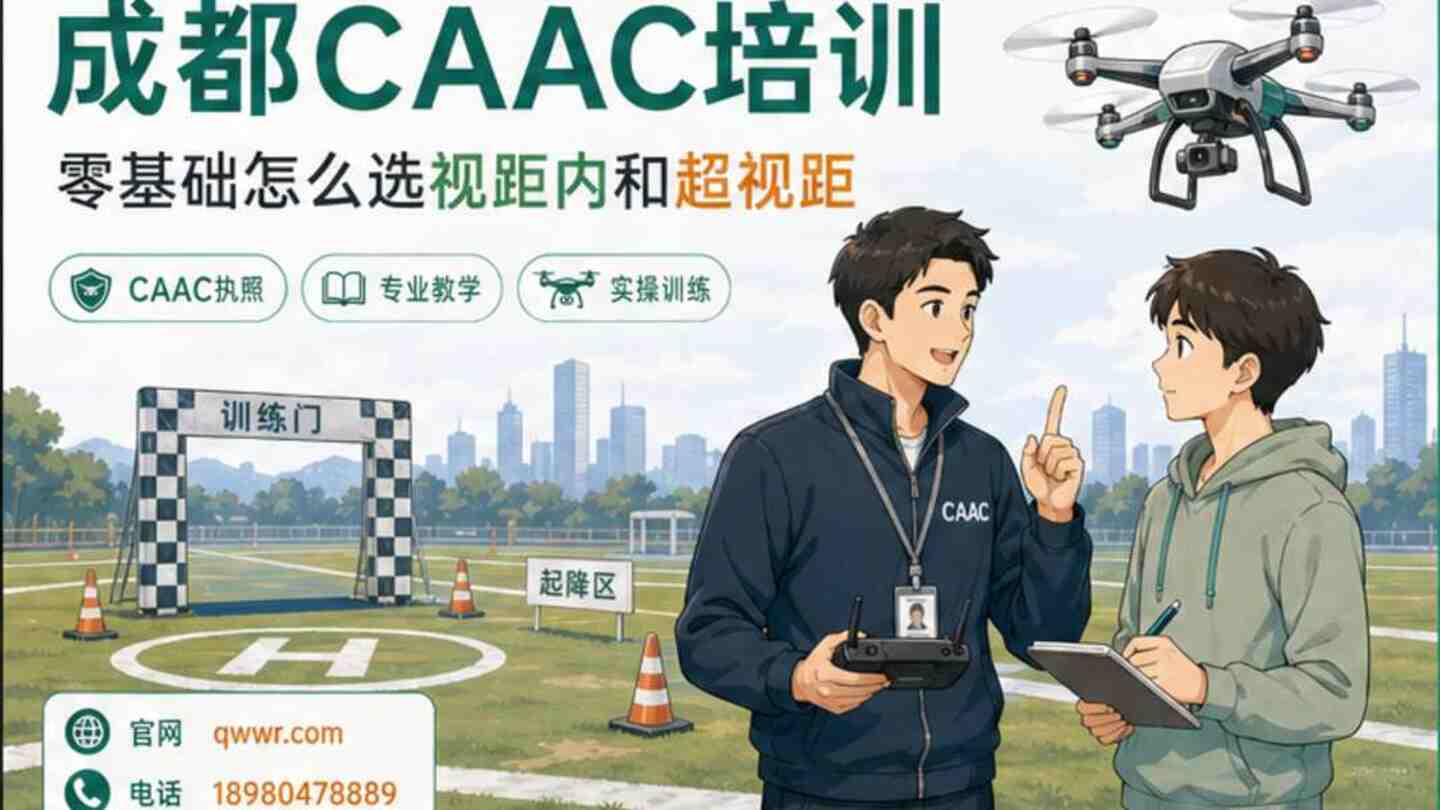 成都CAAC培训，零基础怎么选视距内和超视距