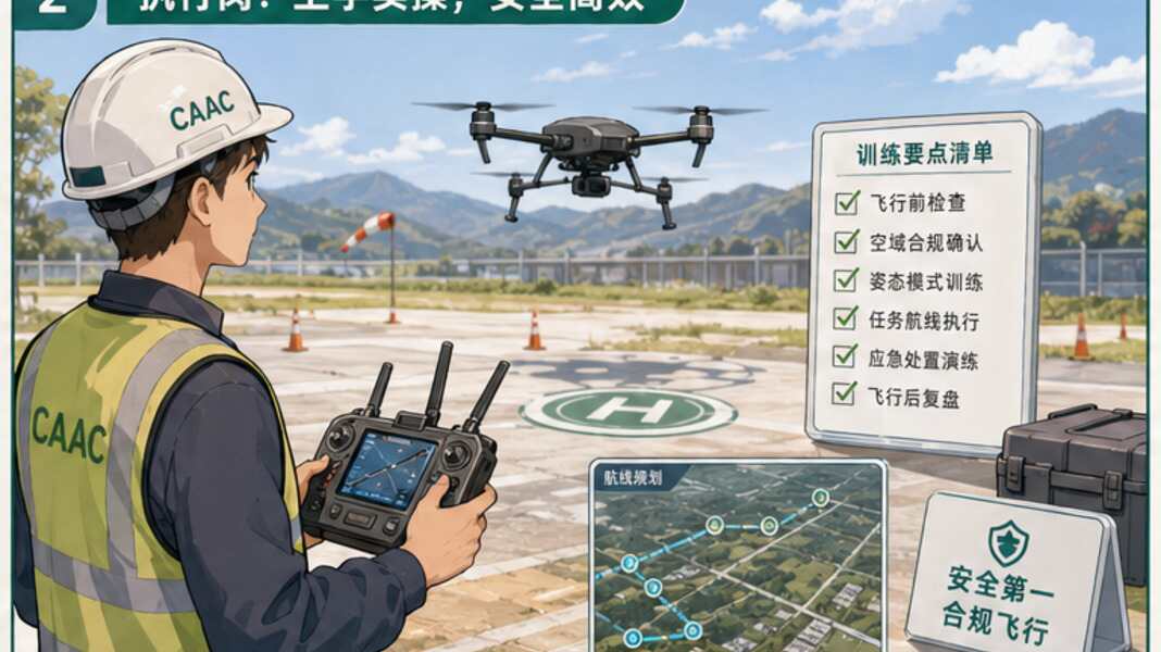 无人机企业内训怎么排，先分执行岗和协同岗