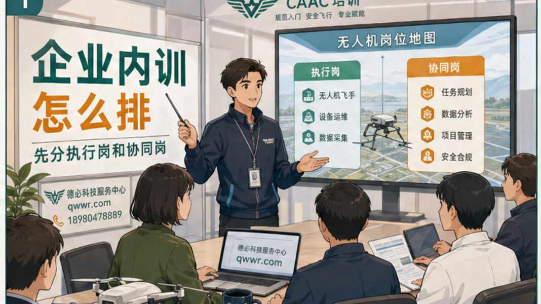 无人机企业内训怎么排，先分执行岗和协同岗