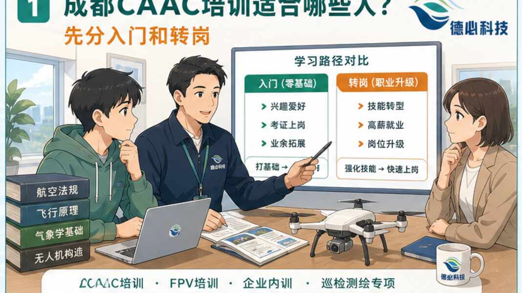 成都CAAC培训适合哪些人，先分入门和转岗