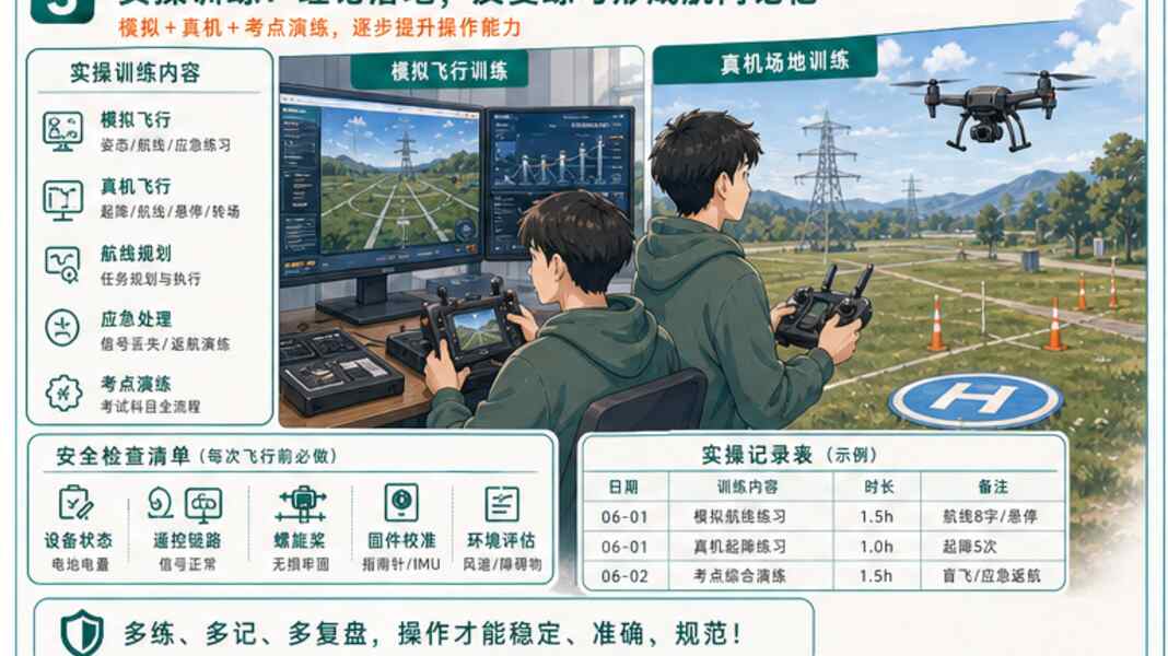 成都CAAC培训报名后，题库和实操怎么一起排