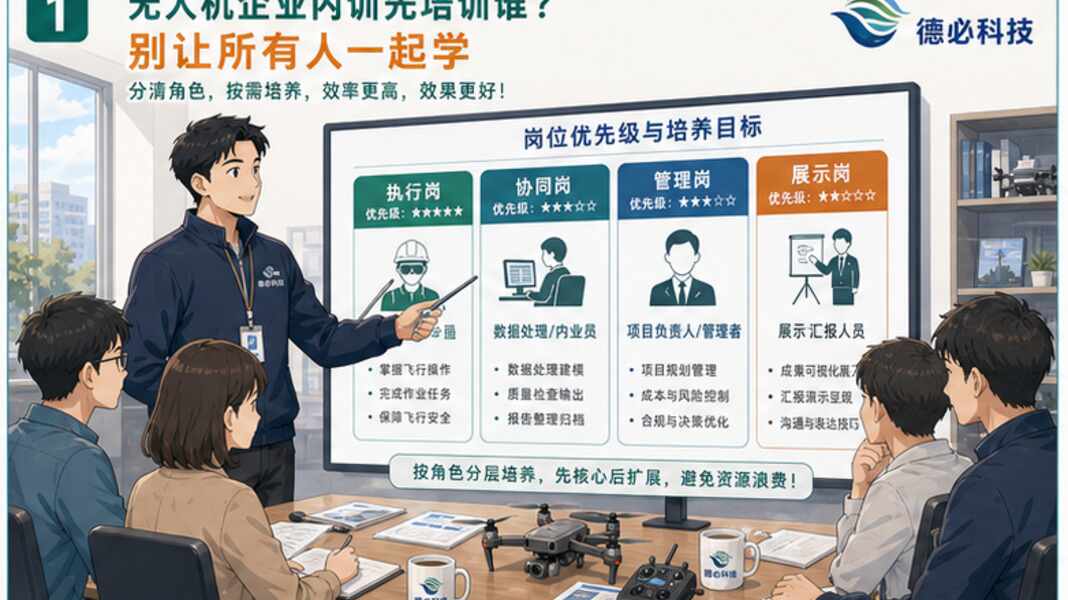 无人机企业内训先培训谁，别让所有人一起学