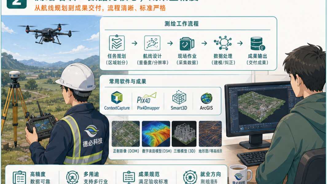 无人机测绘培训和巡检培训，报名时先分清