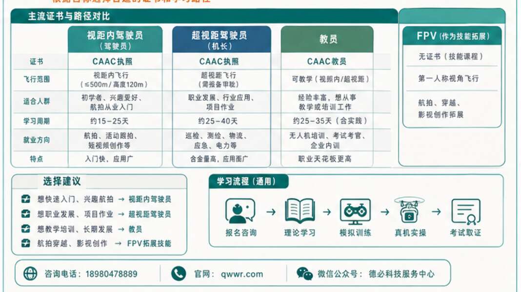 高考后学无人机，家长最该先问哪三个问题