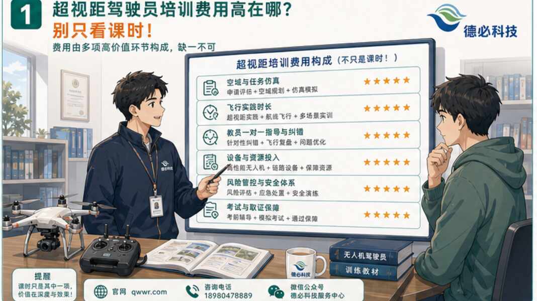 超视距驾驶员培训费用高在哪，先别只看课时
