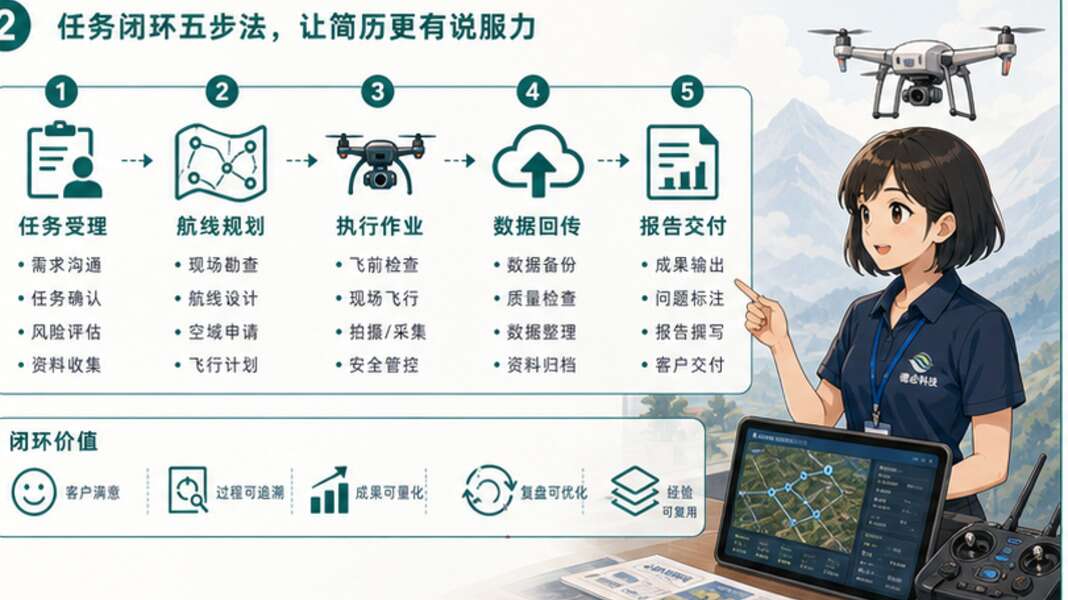 成都低空就业，先补简历里的任务闭环