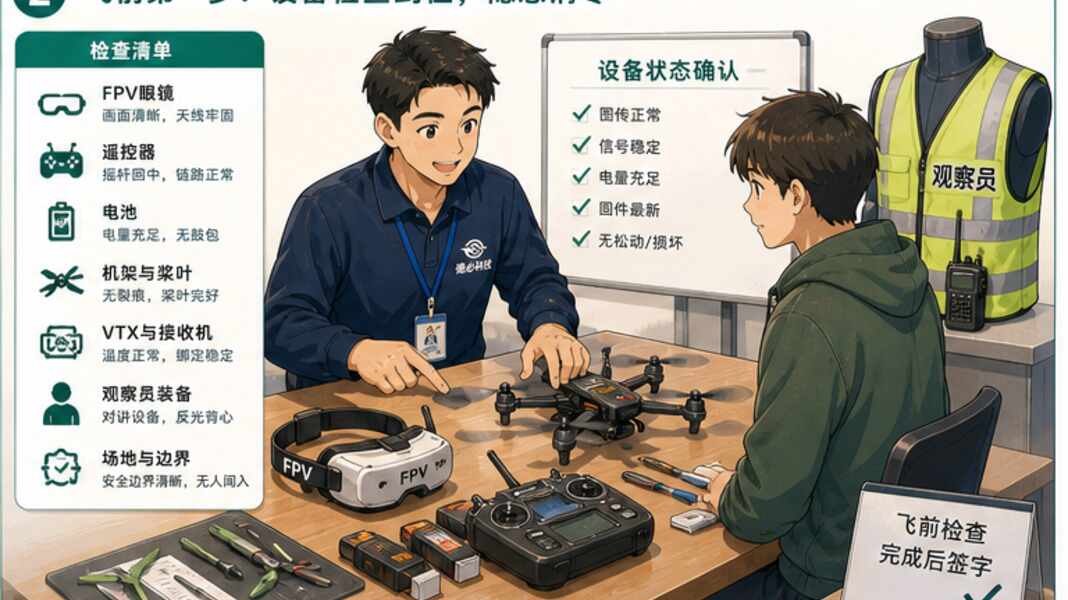 FPV培训报名，先问有没有安全边界训练