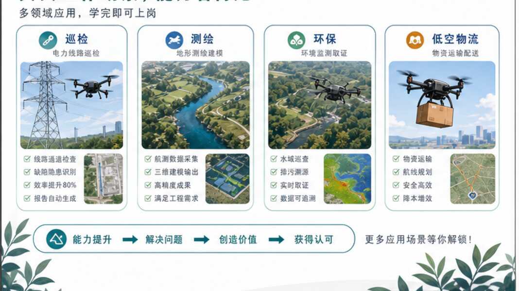 无人机培训转介绍,先让老学员讲变化