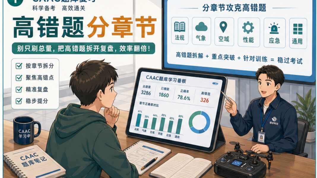 CAAC题库复习，先把高错题分章节拆开