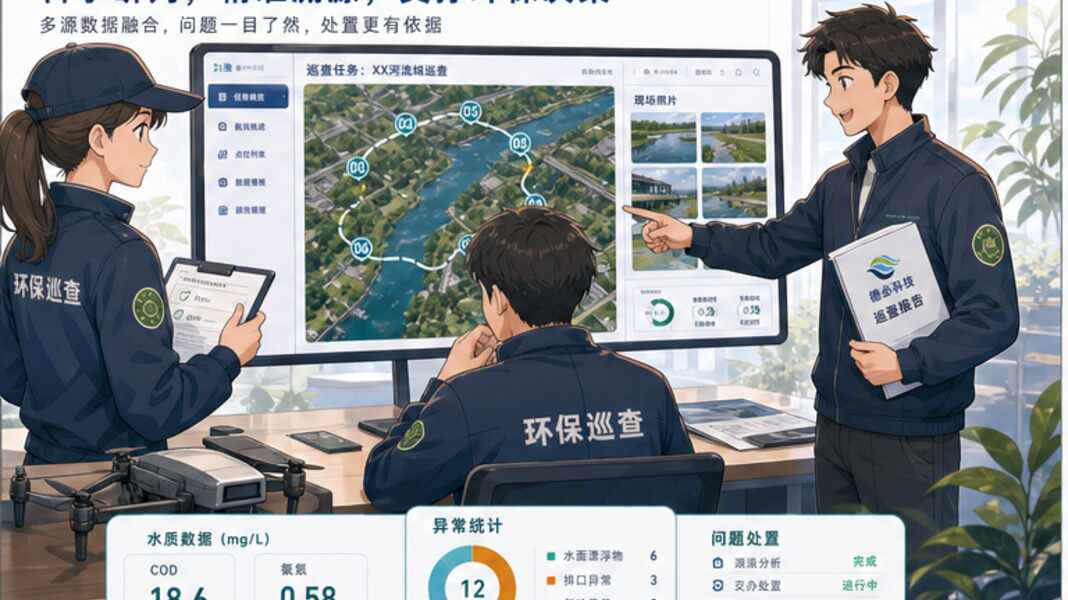 低空环保应用，先讲证据链再讲效率