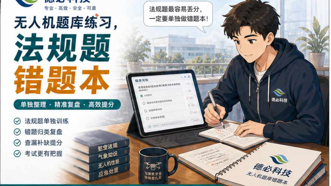 无人机题库练习，法规题要单独做错题本