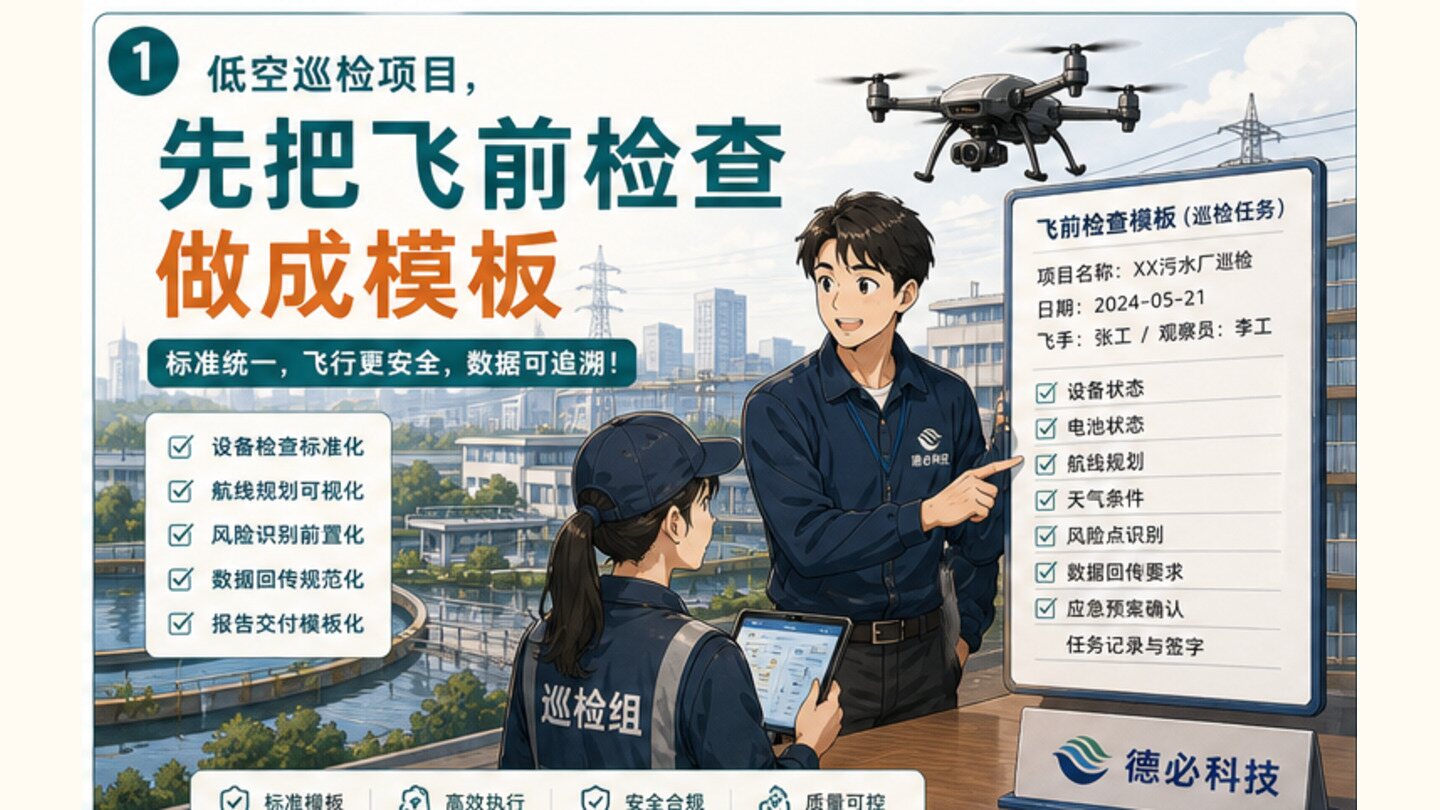 环保巡检无人机应用，先设计取证路线