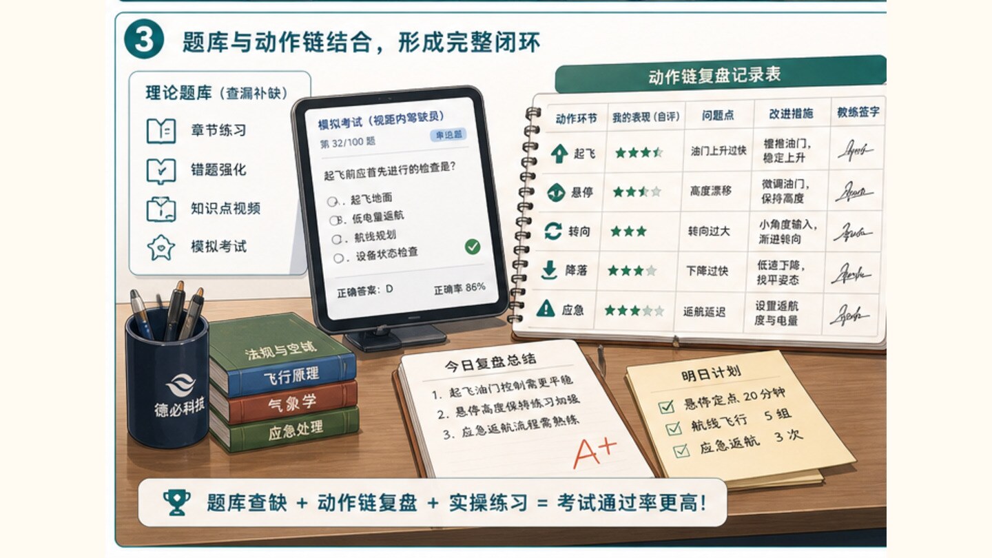 无人机题库冲刺，最后三天别再乱刷