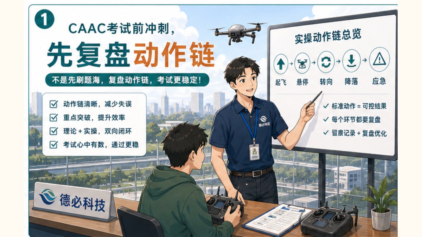 无人机题库冲刺，最后三天别再乱刷