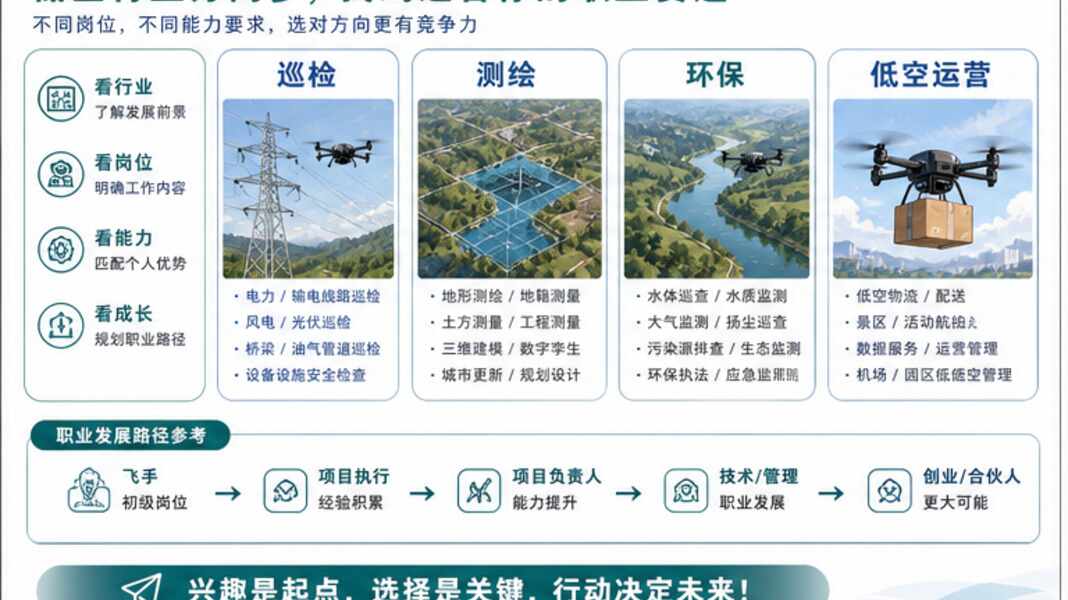 高考后学无人机，先把兴趣和职业分开