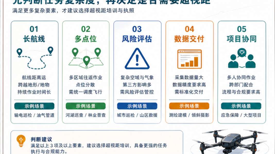 超视距报名,先确认你是否真的需要复杂任务