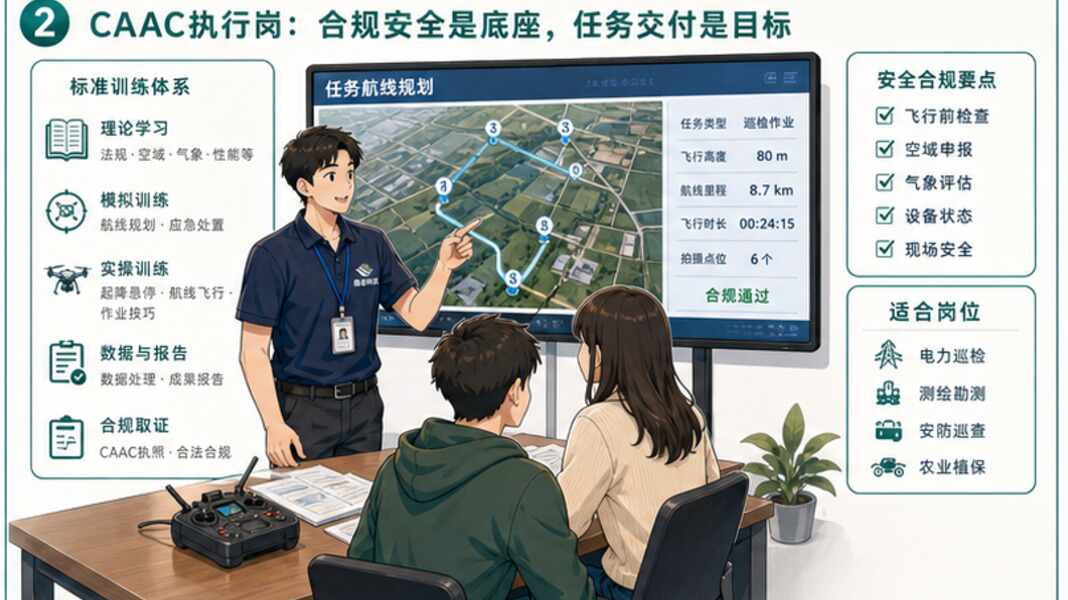 低空就业咨询，先准备一套任务作品集