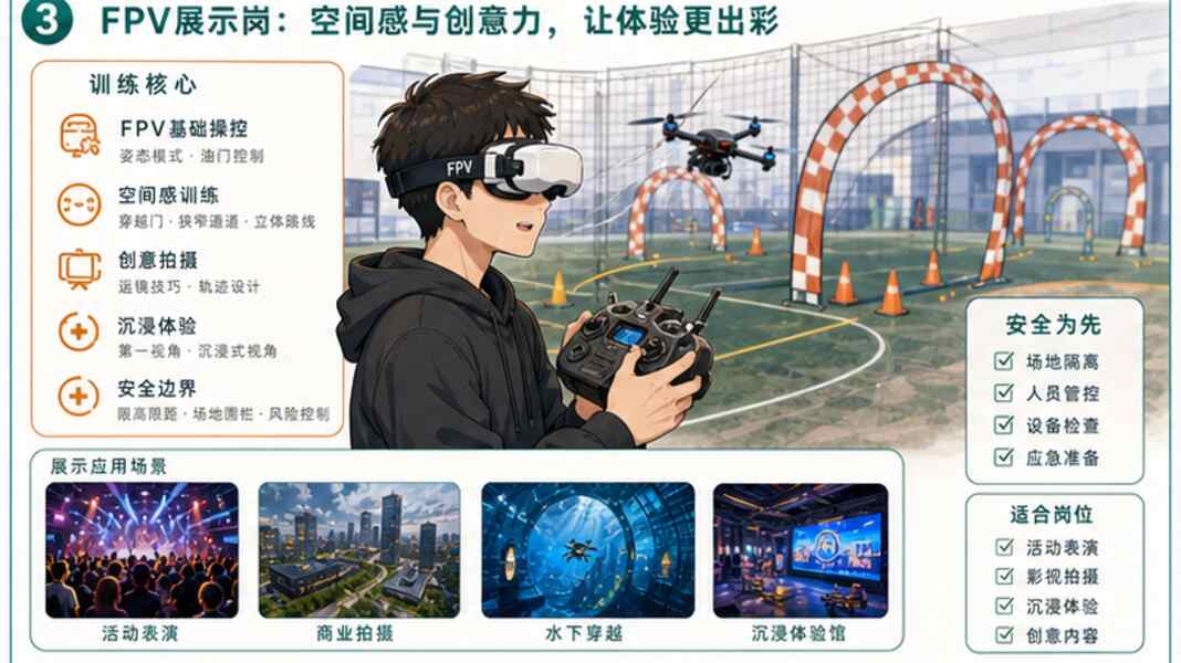 低空就业咨询，先准备一套任务作品集