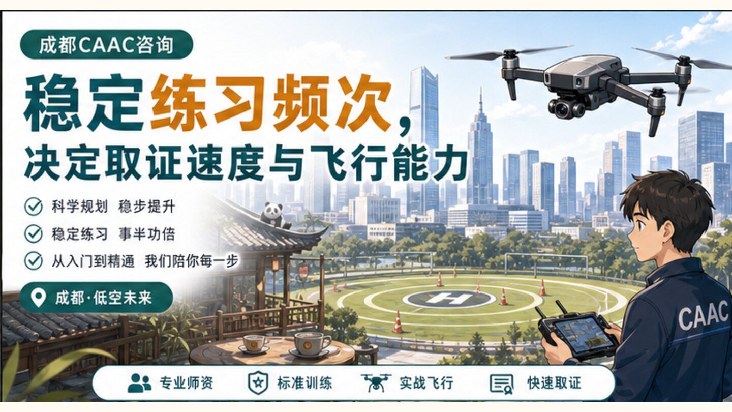 成都无人机执照报名，先把通勤和请假算进去