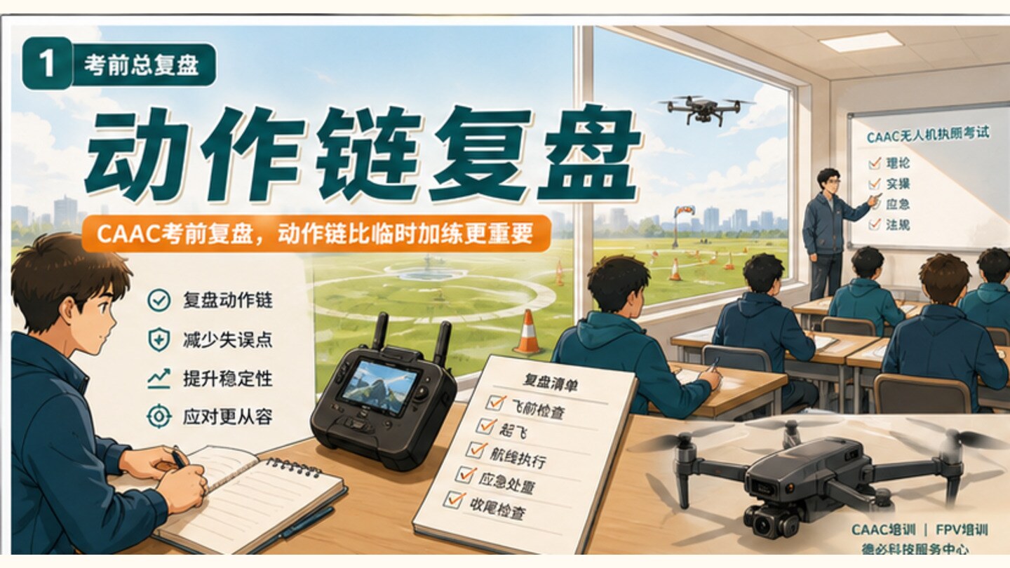 CAAC考前复盘,动作链比临时加练更重要